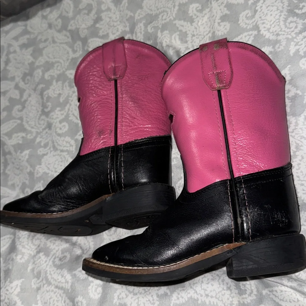 Old west Square toe  boots size 8